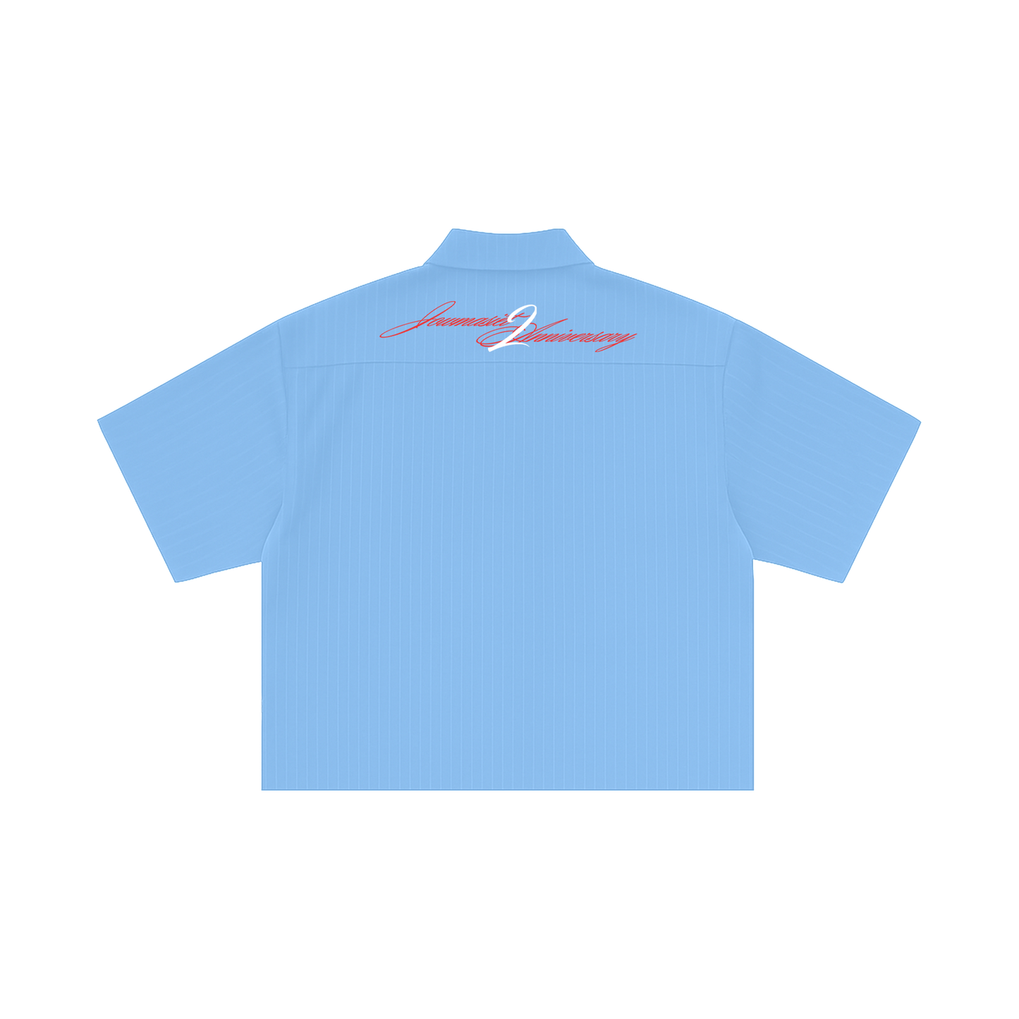 JMS BABY BLUE BUTTON UP