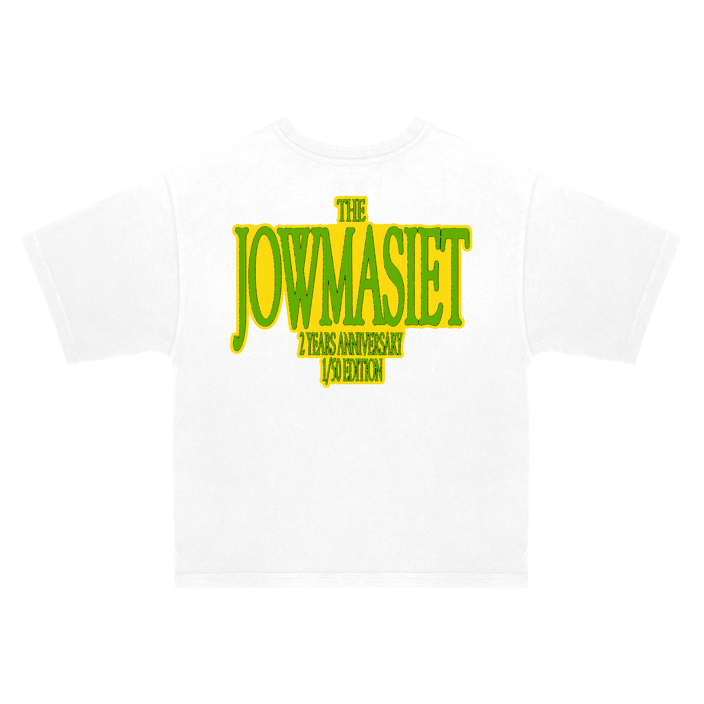JMS WHITE TEE "1/50"