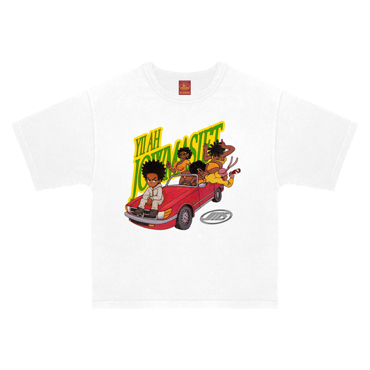 JMS WHITE TEE "1/50"