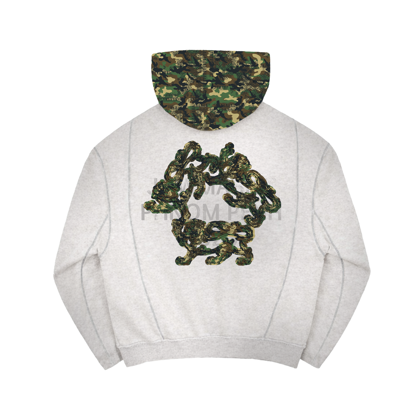 JMS PATCH DOUBLE-ZIP HOODIE
