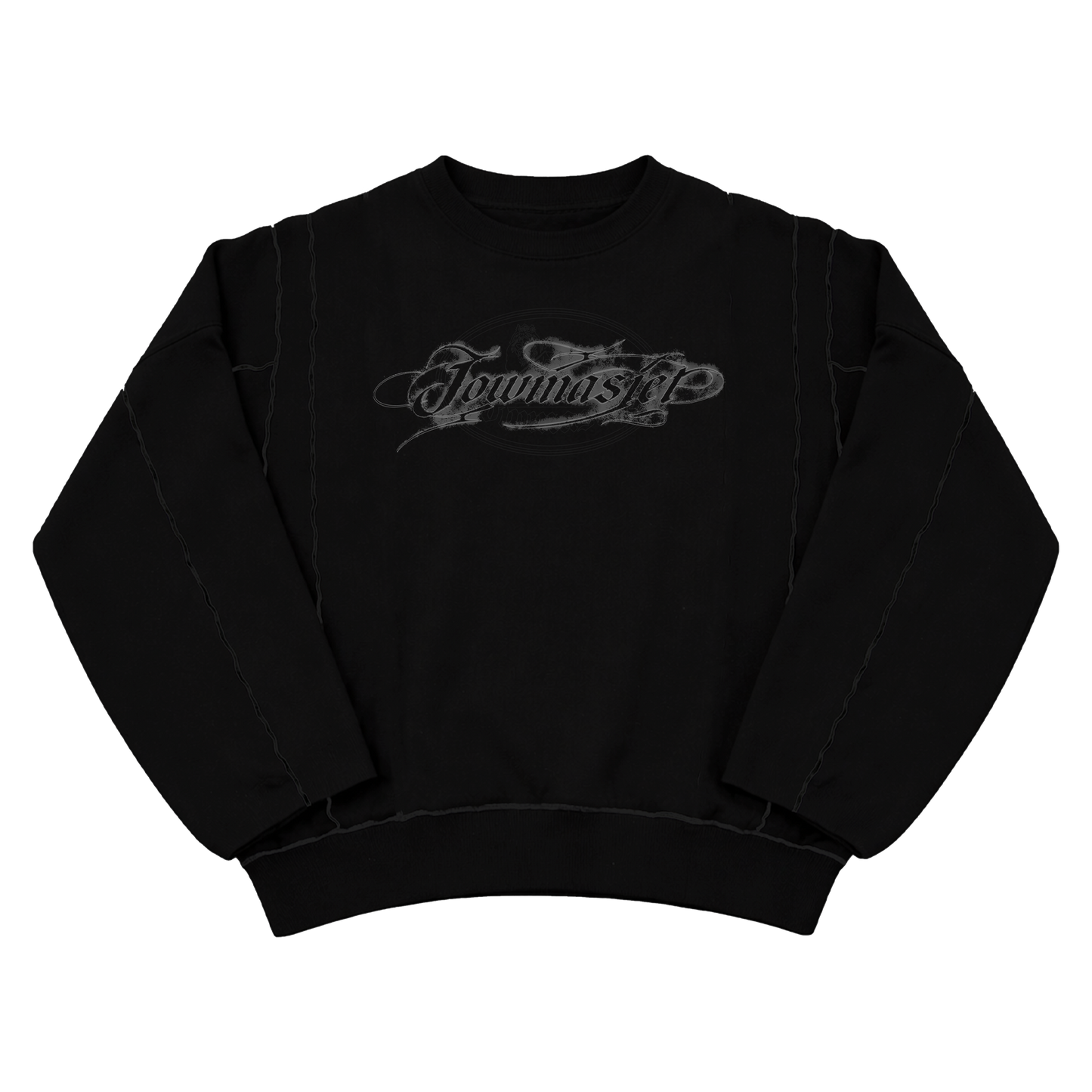 JMS BLACK REVERSIBLE SWEATER