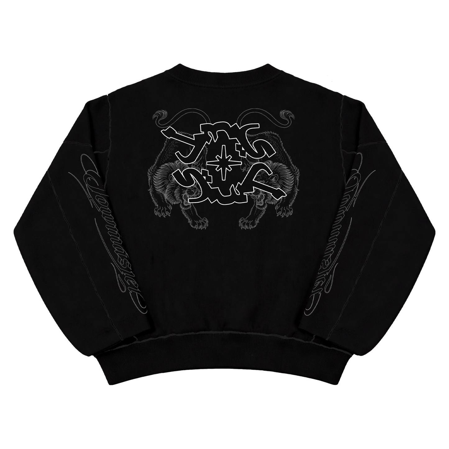 JMS BLACK REVERSIBLE SWEATER