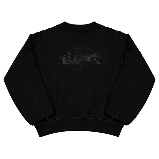 JMS BLACK REVERSIBLE SWEATER