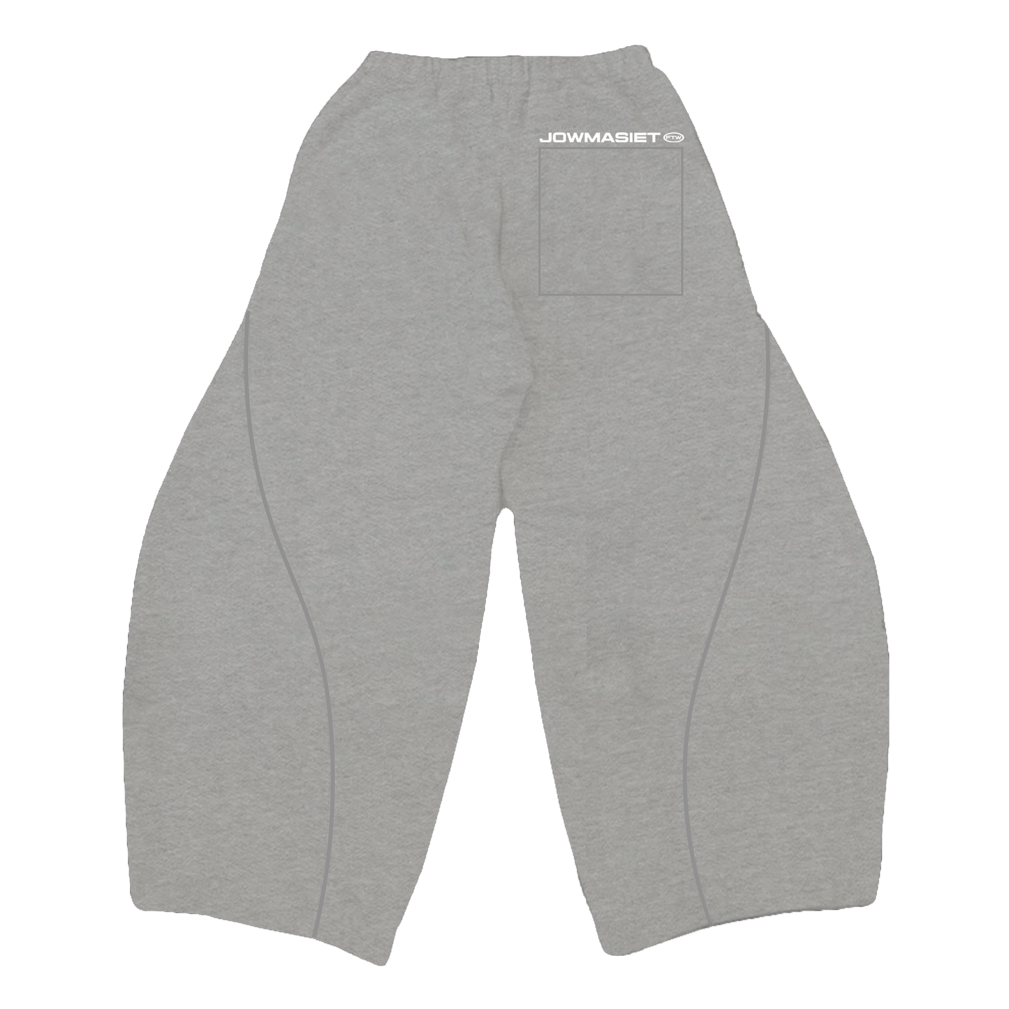 JMS GREY PATTERN SWEATPANTS