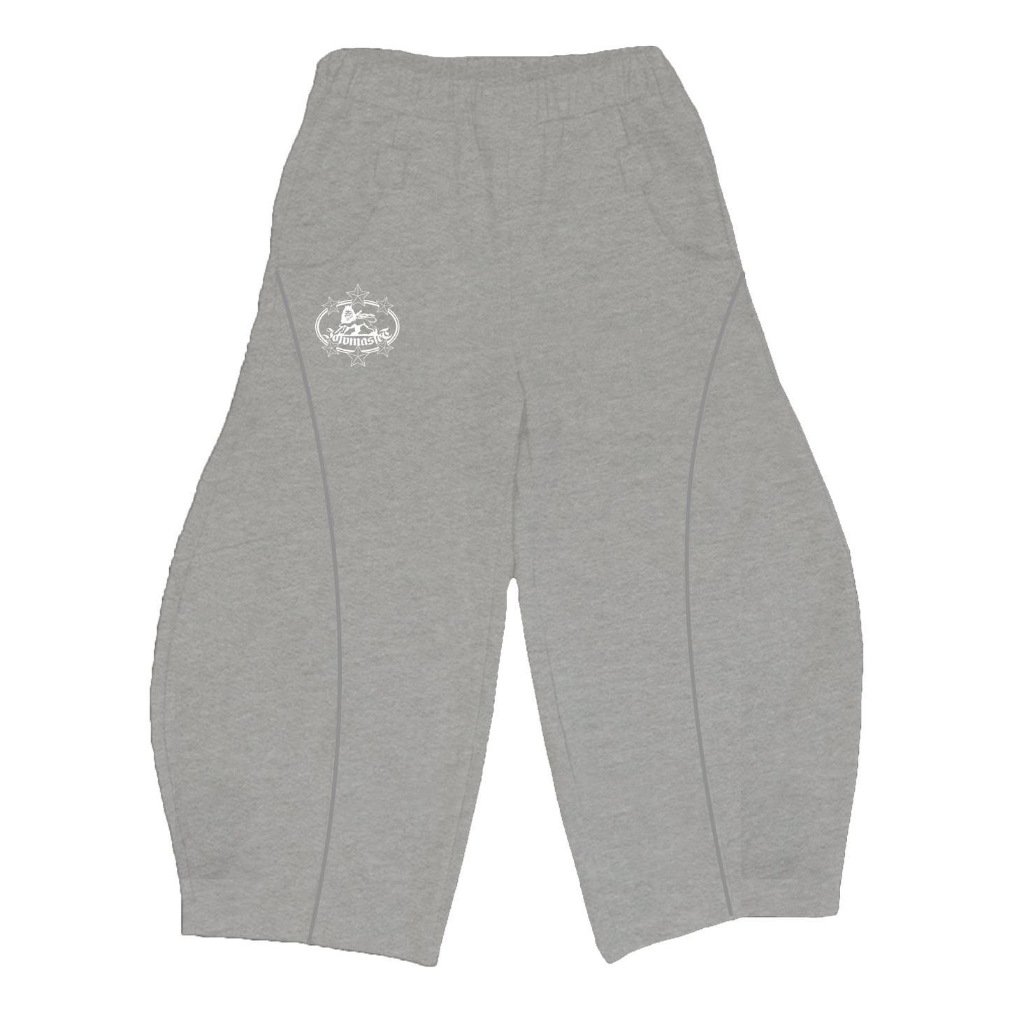 JMS GREY PATTERN SWEATPANTS