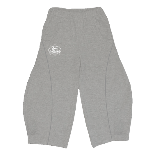 JMS GREY PATTERN SWEATPANTS